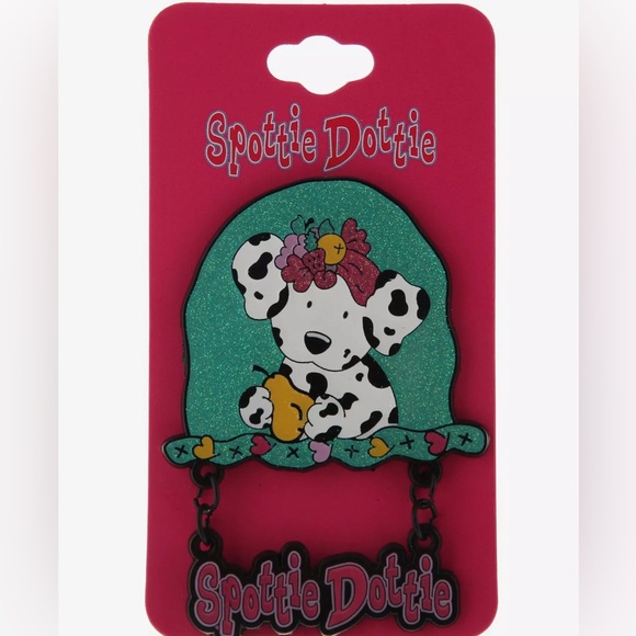 Hot Topic Accessories - Spottie Dottie Glitter Enamel Pin‎ Hot Topic